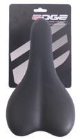 Edge Fietszadel sporty - zwart (op kaart)