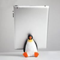 Keepwood KW-0142 pinguïn vorm creatieve universele Desktop Tablet houder beugel