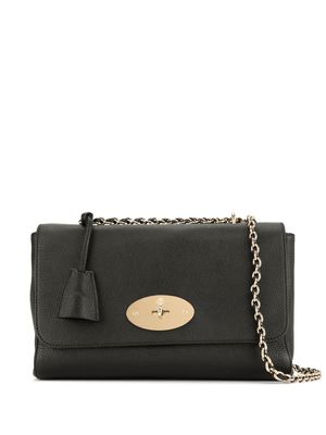 Mulberry sac porté épaule Lily en cuir - Noir