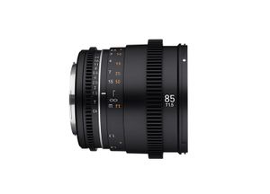 Samyang VDSLR 85mm T1.5 MK2 MILC Bioscooplens Zwart