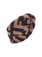 FENDI FF motif hairband - Noir