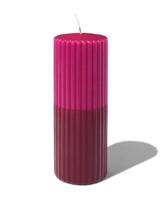 HEMA Stompkaars 7x19cm Rib Paars (roze)