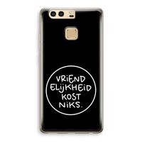 Vriendelijkheid: Huawei P9 Transparant Hoesje