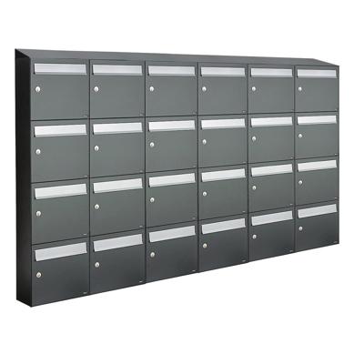 Allux Flow Set 6-Breed, 4-Hoog Met Dak Antraciet - 40040065_6x4d
