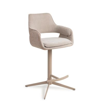 Jesper Home Barkruk 'Oketo' Draaibaar, kleur Driftwood Drive (zithoogte 65cm)