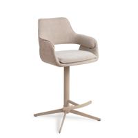 Jesper Home Barkruk 'Oketo' Draaibaar, kleur Driftwood Drive (zithoogte 65cm)
