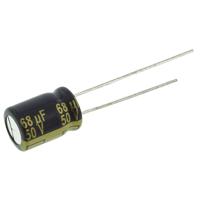 Panasonic Elektrolytische condensator Radiaal bedraad 3.5 mm 68 µF 50 V 20 % (Ø) 8 mm 1 stuk(s)