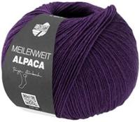 Lana Grossa Meilenweit 100 Alpaca 2021 Donkerpaars