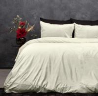 Dreamhouse Velvet Uni Dekbedovertrek Creme