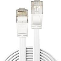 LINDY 47541 RJ45 Netwerkkabel, patchkabel CAT 6A U/FTP 1.00 m Wit Snagless 1 stuk(s) - thumbnail