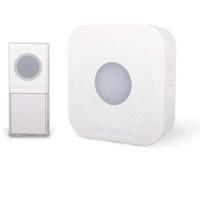 Campanello wireless - SCS SENTINEL - 200 metri - SimplyBell - Bianco