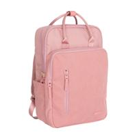 New Rebels Ribbi Milwaukee - Laptoptas Schooltas Werktas 15.6 inch Laptopvak Rugzak Rib Fabric 18L Old Pink