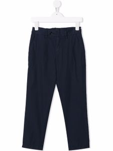 Fay Kids pantalon chino à coupe slim - Bleu