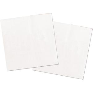 Folat Feest Servetten - 20x - wit - 33 x 33 cm - papier - lunch/diner servetjes