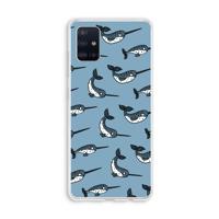 Narwhal: Galaxy A51 4G Transparant Hoesje