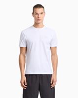 EA7 Emporio Armani 8NPT25 T-Shirt Heren Wit/Zilver - Maat XS - Kleur: ZilverWit | Soccerfanshop
