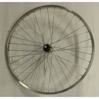 Achterwiel 26-1.75 559 8V cass vast alu velg zilver - thumbnail