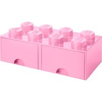 LEGO Brick Drawer 8 Roze Opbergdoos