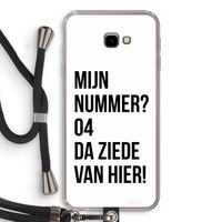 Da ziede van hier: Samsung Galaxy J4 Plus Transparant Hoesje met koord