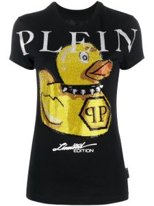 Philipp Plein t-shirt Duck Stones à encolure ronde - Noir