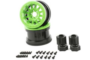 2.2 Method Beadlock Wheels - IFD Wheels - Green (2pcs) (AX31363)