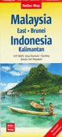 Wegenkaart - landkaart Borneo (Oost Maleisie), Brunei en Kalimantan (Indonesie) | Nelles Verlag Wegenkaart - landkaart Borneo (Oost Maleisie), Brunei en Kalimantan (Indonesie) | Nelles Verlag