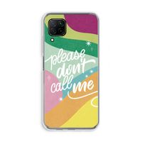 Don't call: Huawei P40 Lite Transparant Hoesje