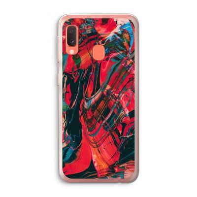 Endless Descent: Samsung Galaxy A20e Transparant Hoesje
