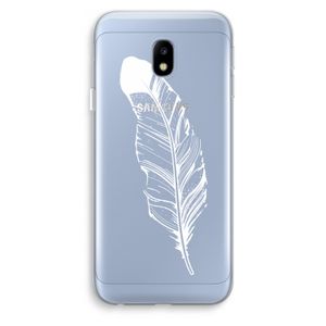 Pluim: Samsung Galaxy J3 (2017) Transparant Hoesje