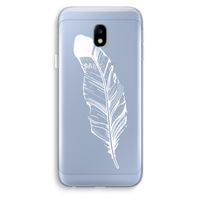Pluim: Samsung Galaxy J3 (2017) Transparant Hoesje