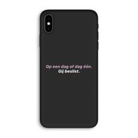 gij beslist: iPhone XS Max Biologisch afbreekbaar hoesje