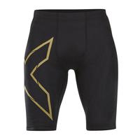 2XU MCS Run Compressie shorts zwart/goud heren M