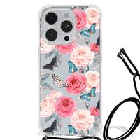 iPhone 14 Pro Case Butterfly Roses - thumbnail