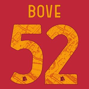Bove 52 (Officiële AS Roma Bedrukking 2023-2024)