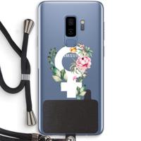 Venus: Samsung Galaxy S9 Plus Transparant Hoesje met koord