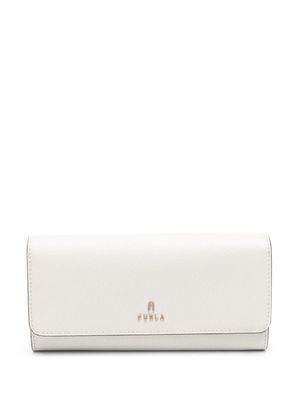 Furla portefeuille continental XL en cuir - Blanc