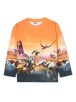 Molo sweat Mounto Dino Planet - Orange - thumbnail