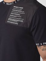 Project X Paris / t-shirt Text in zwart - thumbnail