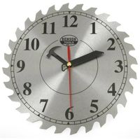 Wandklok quartz cirkelzaag gereedschap 25 cm