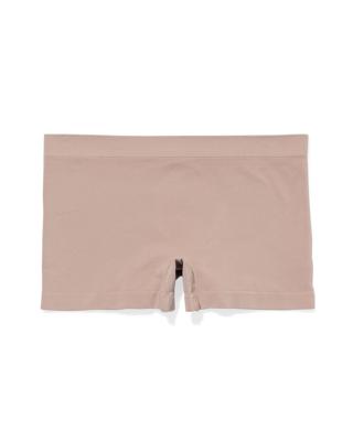 HEMA Damesboxer Naadloos Micro Beige (beige)