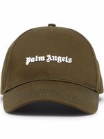Palm Angels casquette à plaque logo - Vert Palm Angels casquette à plaque logo - Vert
