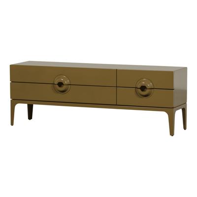 WOOOD TV-meubel 'Merge' Eucalyptushout, 160cm, kleur Honing Geel