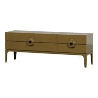 WOOOD TV-meubel 'Merge' Eucalyptushout, 160cm, kleur Honing Geel