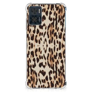 Motorola Moto E22 | E22i Case Anti-shock Leopard