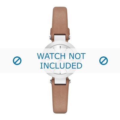 Horlogeband DKNY NY2406 Leder Bruin 8mm