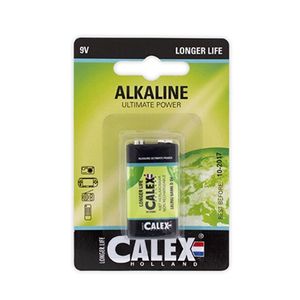Calex alkaline 9 v 1 stuk