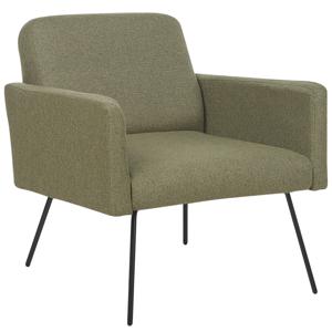 Beliani NARKEN - Fauteuil-Groen-Polyester