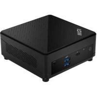 MSI Cubi 5 12M-001BEU 0.66L sized PC Zwart i7-1255U Intel SoC