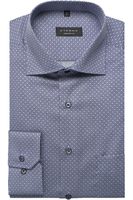 ETERNA Comfort Fit Overhemd marine, Motief - thumbnail