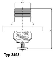 Wahler Thermostaat 3483.89D - thumbnail